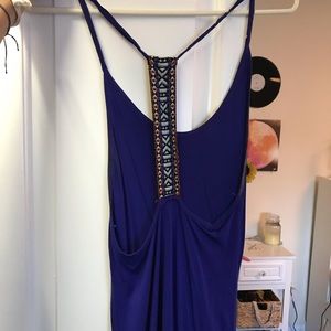 Cobalt Blue Tribal Sundress